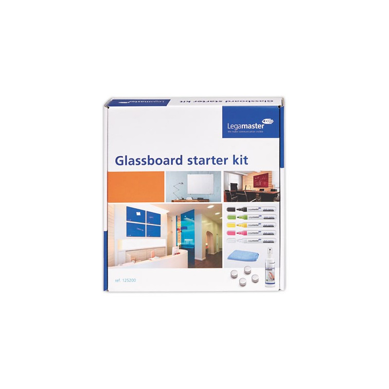 Kit de démarrage pour tableau en verre - 11-pièces  - Fiducial