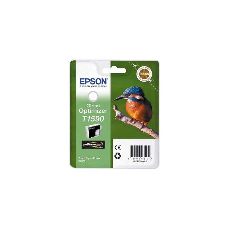 Cartouche EPSON T1590 blanc optimiseurde brillance  - Fiducial