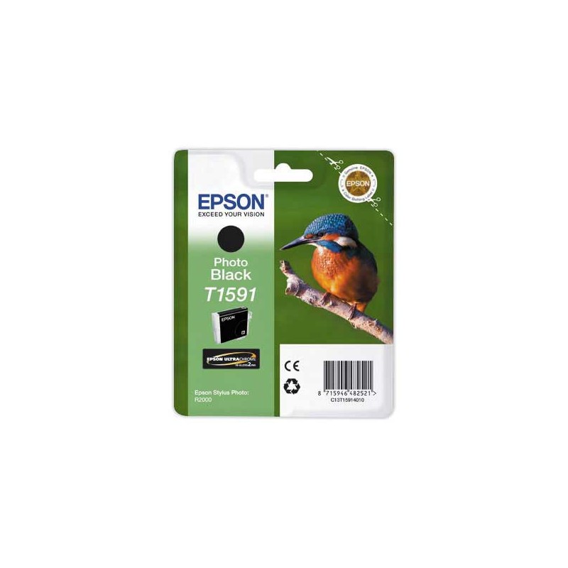 Cartouche EPSON T1591 noir  - Fiducial