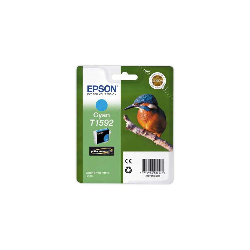 Cartouche EPSON T1592 cyan  - Fiducial