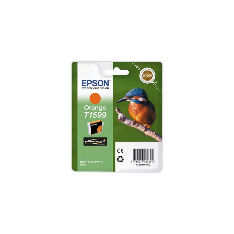 Cartouche EPSON T1599 orange  - Fiducial