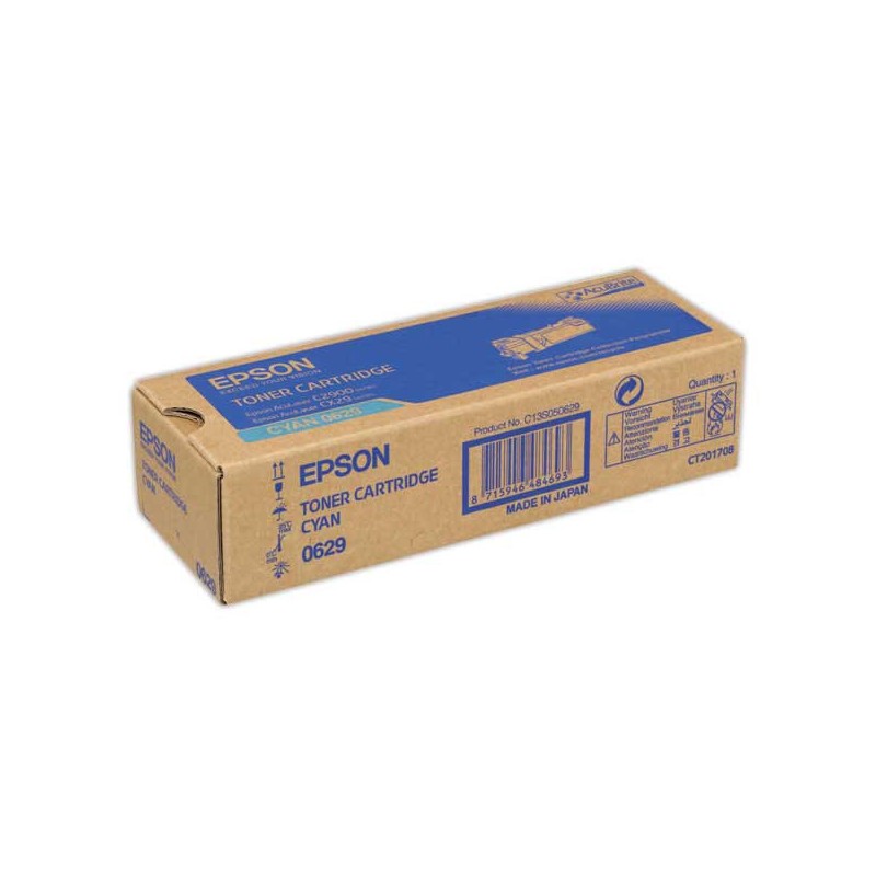 Toner EPSON S050629 cyan  - Fiducial