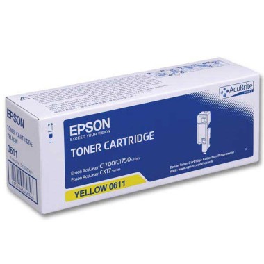 Toner EPSON S050611 jaune  - Fiducial