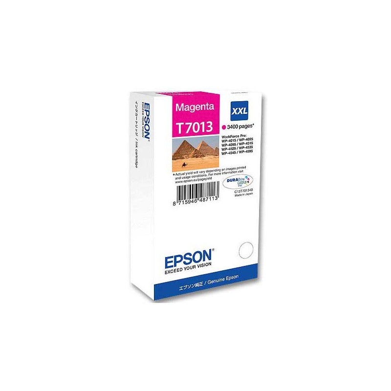 Cartouche Epson T7013 magenta  - Fiducial