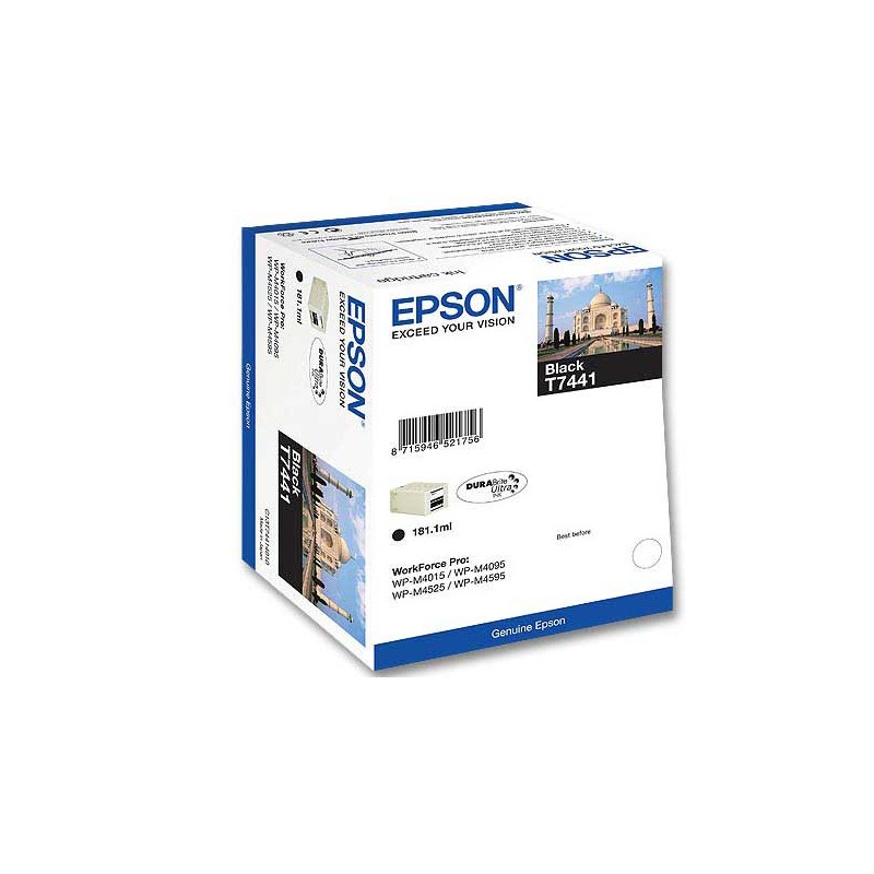 Cartouche Epson T7441 noire  - Fiducial