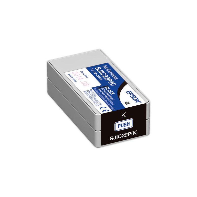 Cartouche Jet d'ence EPSON S020601 noire  - Fiducial