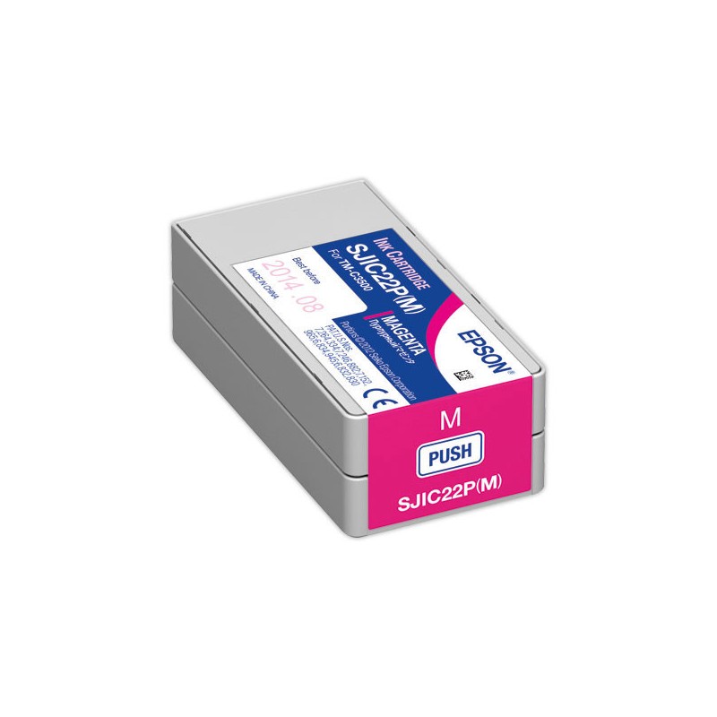 Cartouche Jet d'ence EPSON S020603 magenta  - Fiducial