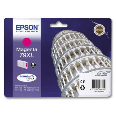 Cartouche Epson C13T790340magenta  - Fiducial