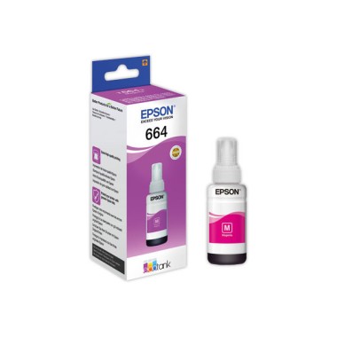 Recharge Jet d'encre EPSON T6643 magenta  - Fiducial