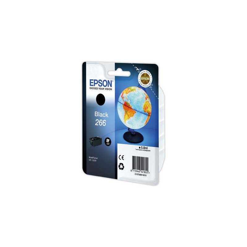 Cartouche EPSON T2661 noire  - Fiducial