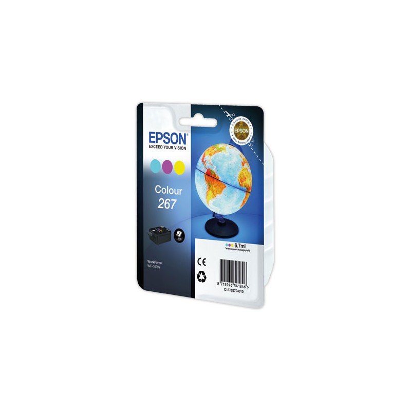 Cartouche EPSON T2670 3 couleurs  - Fiducial