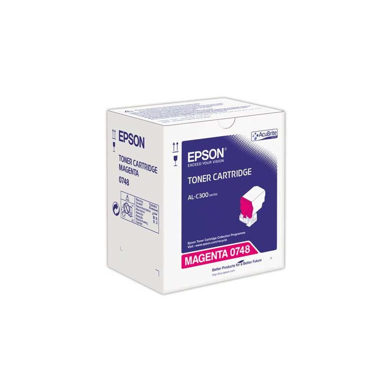 Toner EPSON C13S050748 magenta  - Fiducial