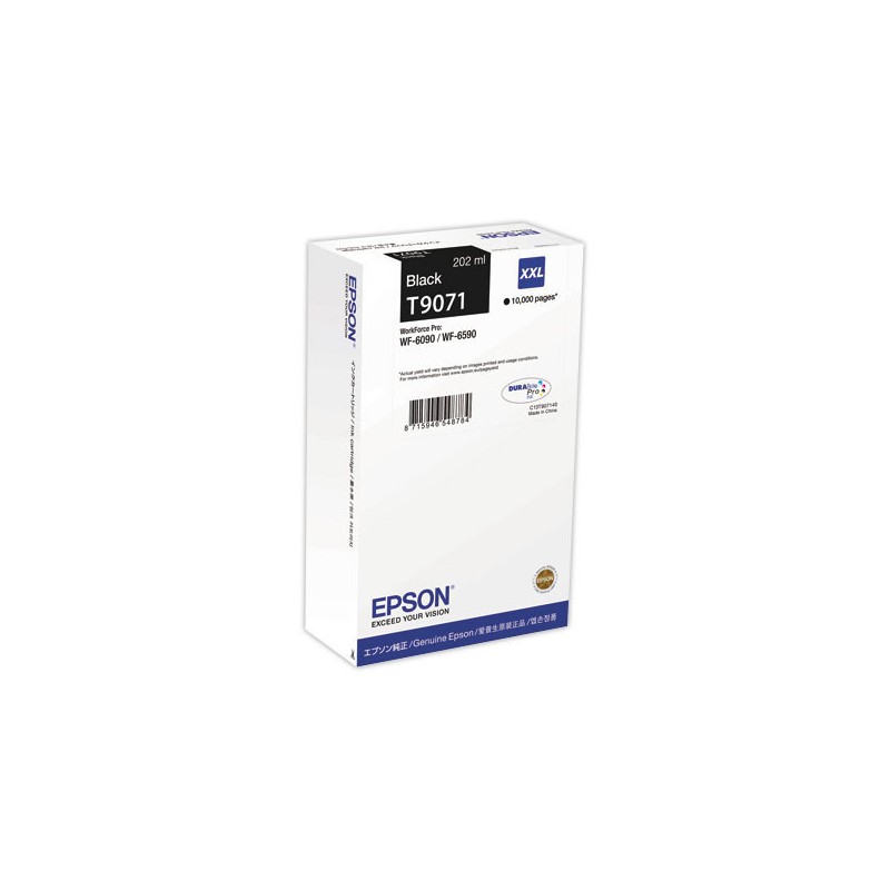 Cartouche EPSON T9071 NOIR  - Fiducial
