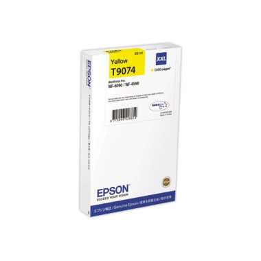 Cartouche EPSON T9074 JAUNE  - Fiducial