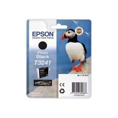 Cartouche Epson T3241 noire  - Fiducial