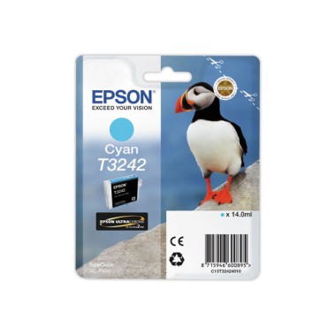 Cartouche Epson T3242 cyan  - Fiducial