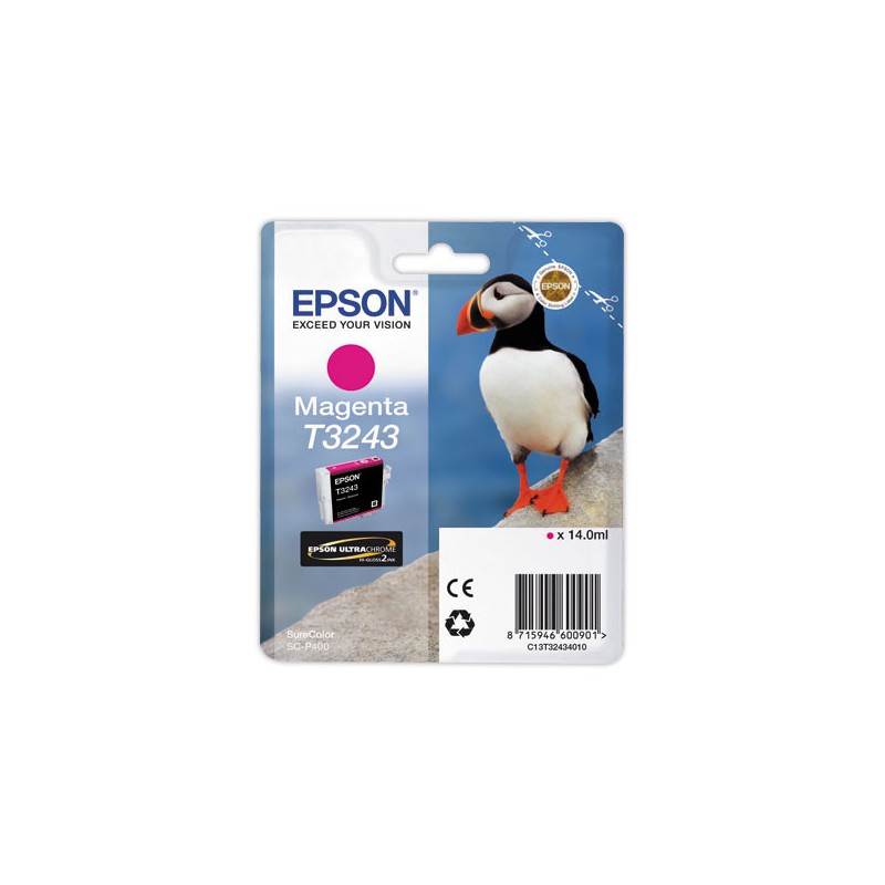 Cartouche Epson T3243 magenta  - Fiducial