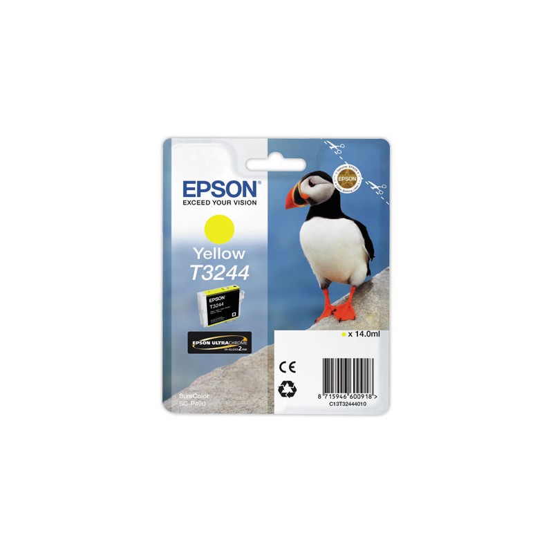 Cartouche Epson T3244 jaune  - Fiducial