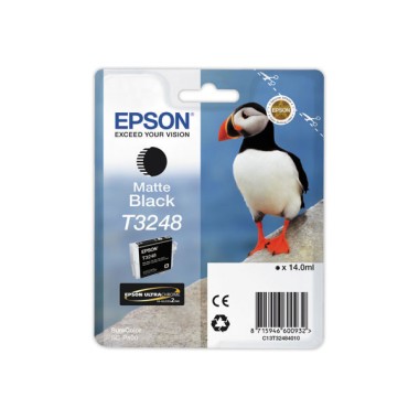Cartouche Epson T3248 noir mat  - Fiducial