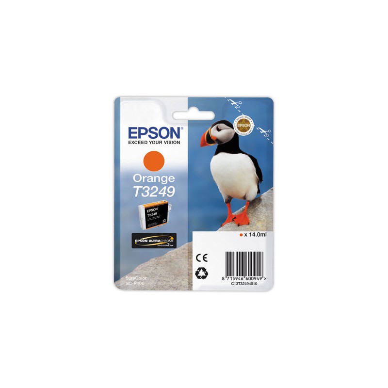 Cartouche Epson T3249 orange  - Fiducial
