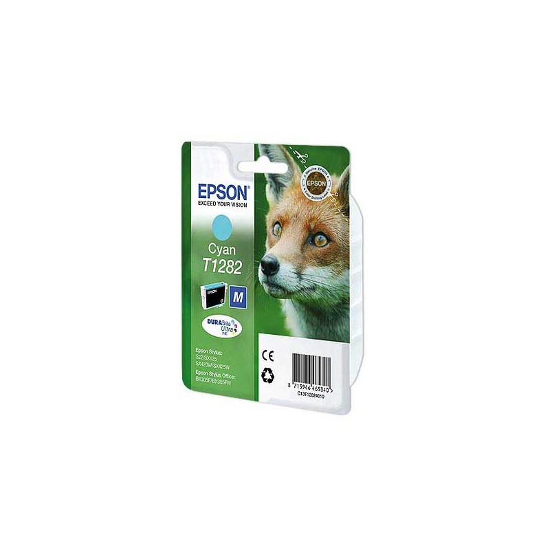 Cartouche EPSON T128 cyan  - Fiducial