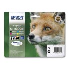 Cartouches Epson T1285 noire, cyan, mag. et jaune  x4 - Fiducial