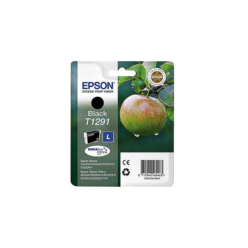 Cartouche EPSON T129 noire  - Fiducial