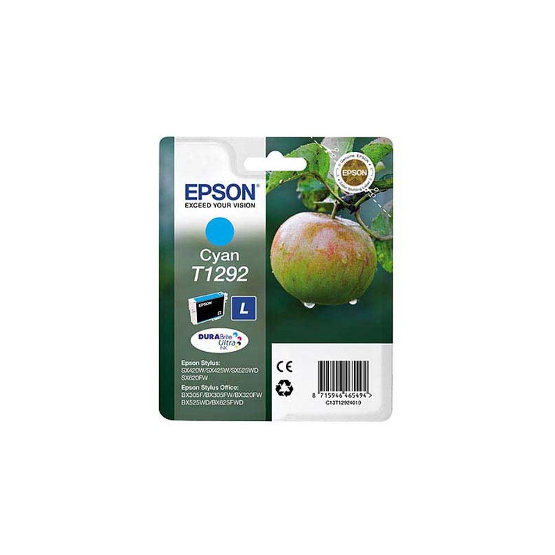 Cartouche EPSON T129 cyan  - Fiducial