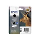 Cartouche EPSON T130 noire Cerf  - Fiducial