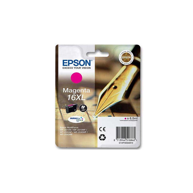 Cartouche Epson T1633 magenta  - Fiducial