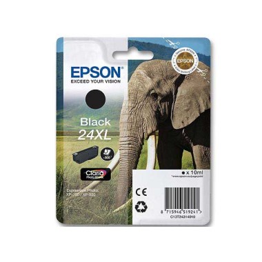 Cartouche Epson T2431 noire  - Fiducial