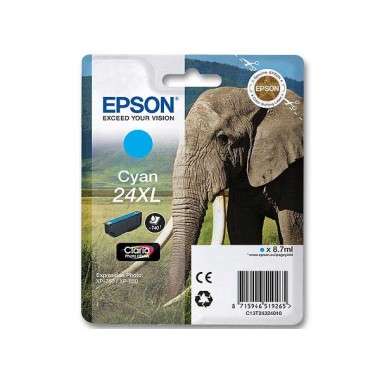 Cartouche Epson T2432 cyan  - Fiducial