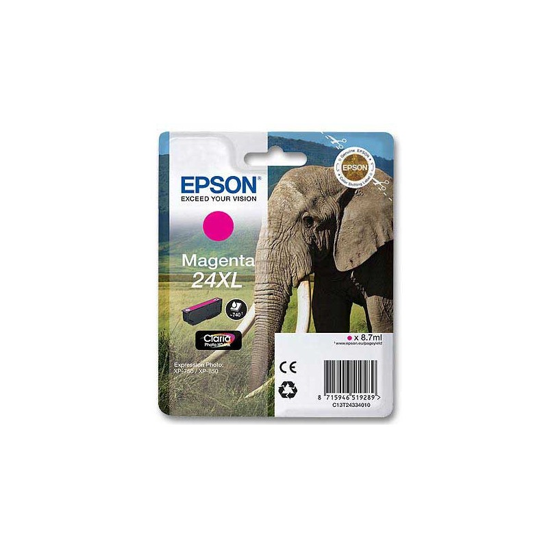 Cartouche Epson T2433 magenta  - Fiducial
