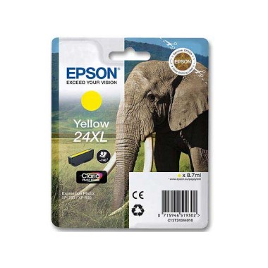 Cartouche Epson T2434 jaune  - Fiducial