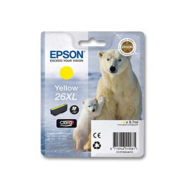 Cartouche Epson T2634 jaune  - Fiducial