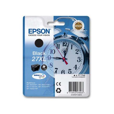 Cartouche Epson T2711 noire  - Fiducial
