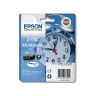 Cartouches Jet d'encre EPSON T2715 3 couleurs cyan - magenta - jaune  x3 - Fiducial