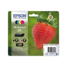 Cartouches EPSON T2986 noir,cyan, magenta et jaune  x4 - Fiducial