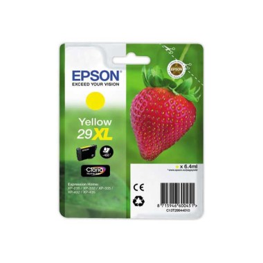 Cartouche EPSON C13T299440 jaune  - Fiducial
