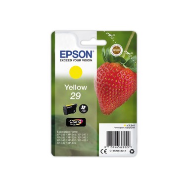 Cartouche Epson 29 Jaune "Fraise"  - Fiducial