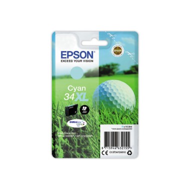 Cartouche Epson T347XL N34 Cyan  - Fiducial
