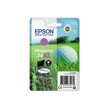 Cartouche Epson T347XL N34 Magenta  - Fiducial