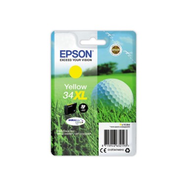 Cartouche Epson T347XL N34 Yellow  - Fiducial