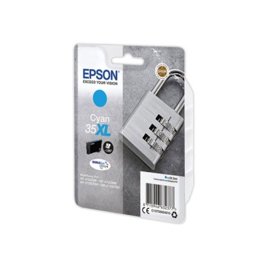 Cartouche Jet d'encre EPSON 35XL cyan  - Fiducial
