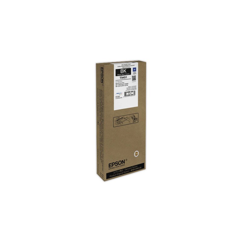 Recharge Jet d'encre EPSON T945 noir  - Fiducial
