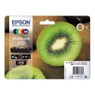 Cartouche Epson 202 C.M.J.N + N PHOTO  x5 - Fiducial