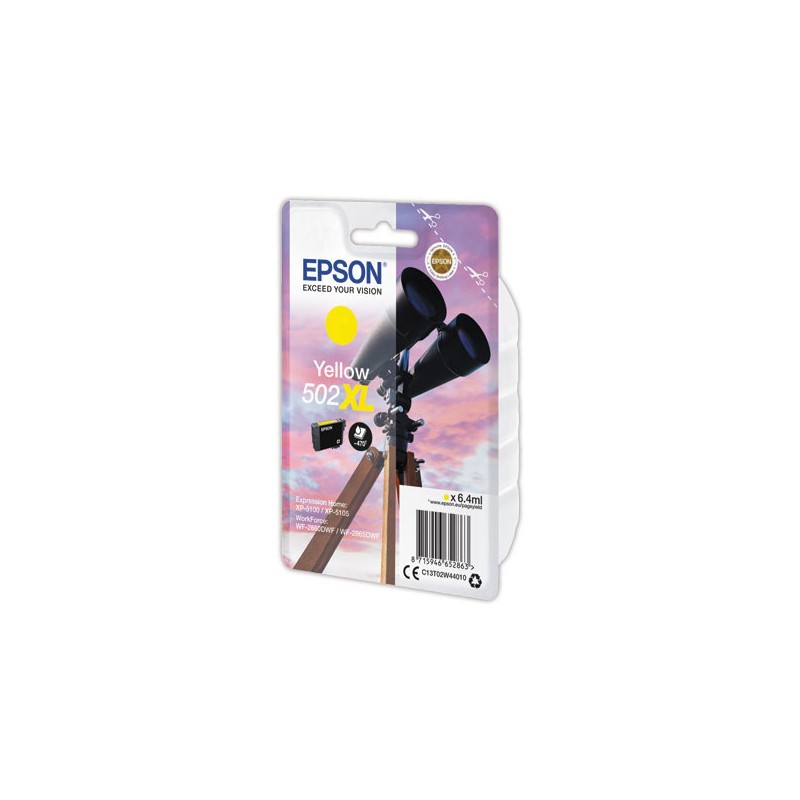 Cartouche Epson 502XL yellow  - Fiducial