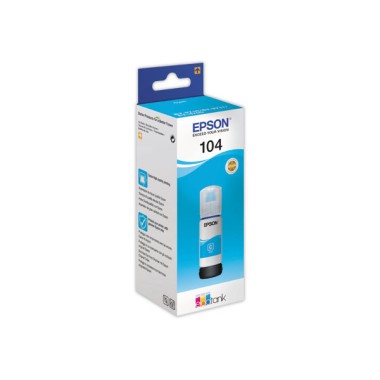 Recharge Jet d'encre EPSON 104 CYAN  - Fiducial
