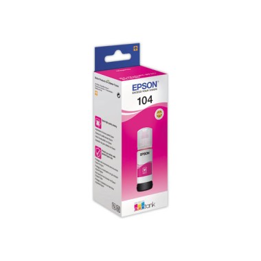 Recharge Jet d'encre EPSON 104 magenta  - Fiducial