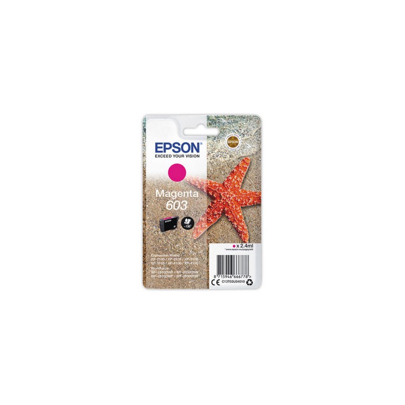 Cartouche Epson 603 magenta  - Fiducial